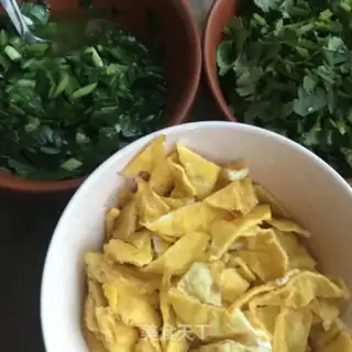 Make Egg skin tofu step 3