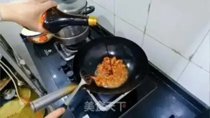 Make Garlic intestines step 3