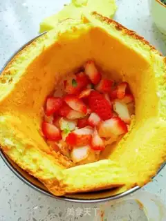 Make Strawberry Bomb step 20