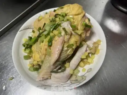 Make Steam chicken step 3