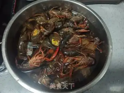Make Red burning lobster step 0
