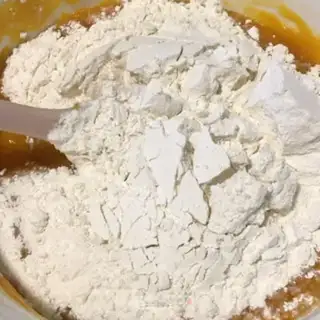 Make Pumpkin buns step 1