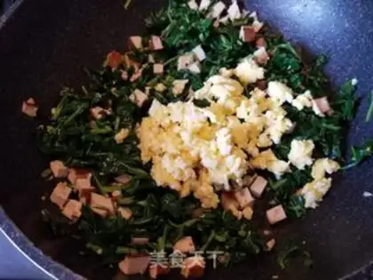 Make Dry eggs and maran heads step 11