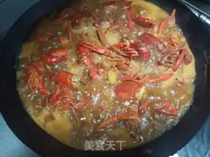Make Red burning lobster step 4