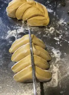 Make Pumpkin buns step 9