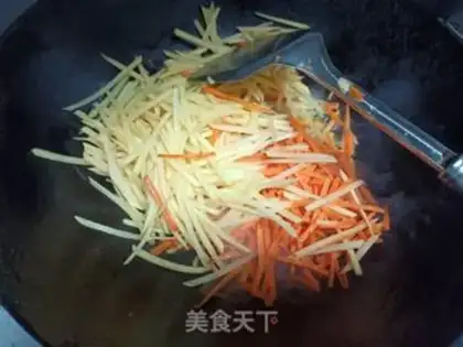 Make Carrot potatoes step 3