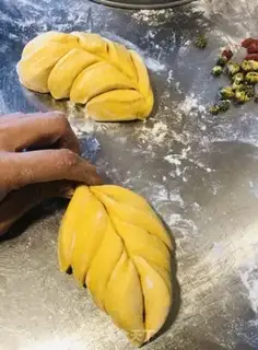Make Pumpkin buns step 12