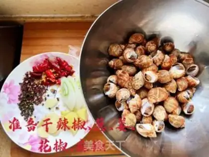 Make Spicy snails step 3