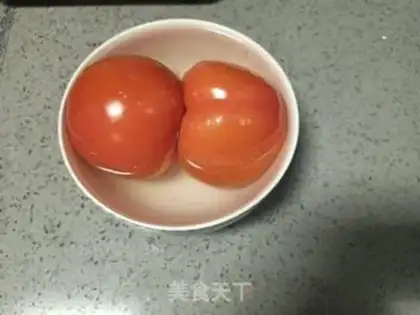 Make Tomato fried eggs step 0