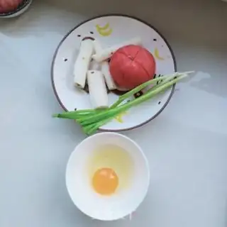 Make Potato egg soup step 0