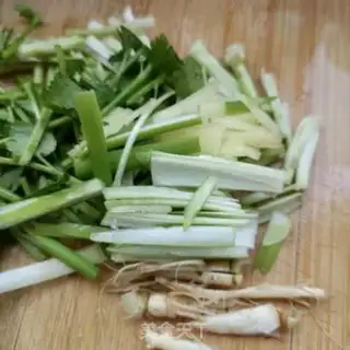 Make The cilantro step 7
