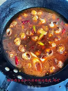 Make Spicy snails step 8
