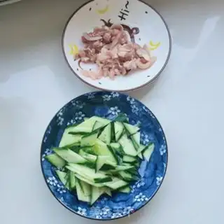 Make Chicken cucumber step 2