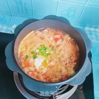 Make Potato egg soup step 8