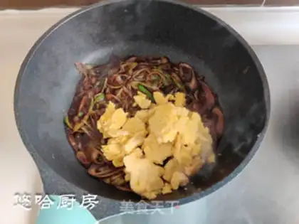 Make Soy fried eggs step 6