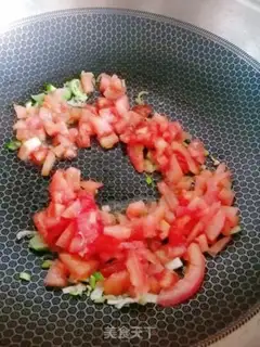 Make Tomato egg oak soup step 4