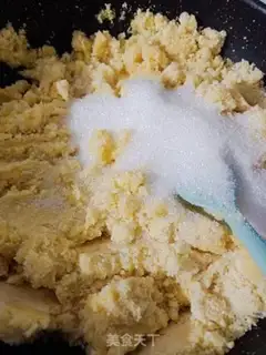 Make Green bean cake step 6