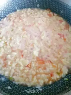 Make Tomato egg oak soup step 7