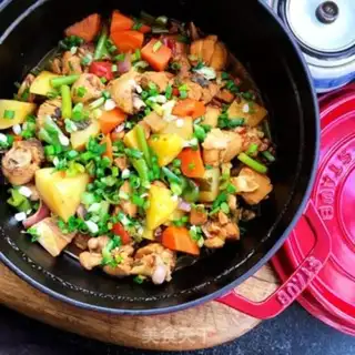 Make Spicy chicken and potatoes step 13