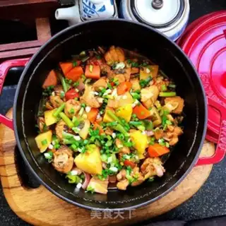 Make Spicy chicken and potatoes step 14