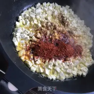 Make Spicy tofu bag step 5