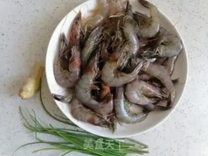 Make Red shrimp step 0