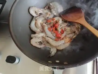 Make Red shrimp step 3