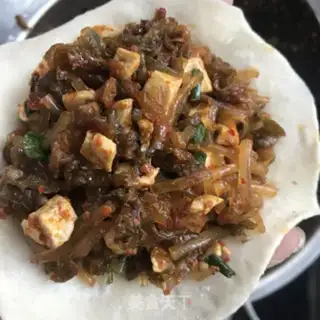 Make Spicy tofu bag step 10