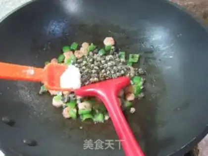 Make Cream shrimp snails step 8
