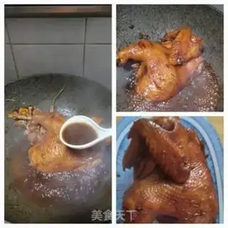 Make Five fingers of peach sauce step 8