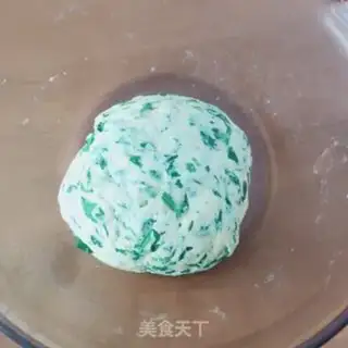 Make Celery leaf corn noodles step 6