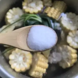 Make Corn steak soup step 5
