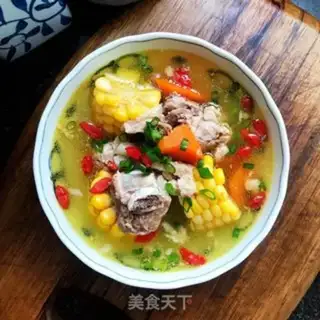 Make Corn steak soup step 10