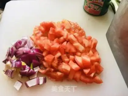 Make Tomato egg paste step 5