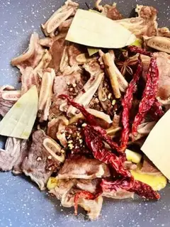 Make Red-burned cowboy bones step 9