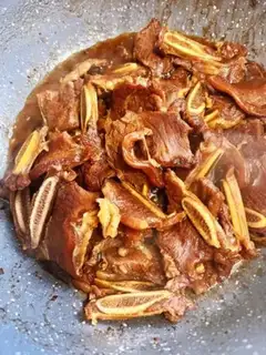 Make Red-burned cowboy bones step 12