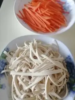 Make Carrot, bean peel step 0