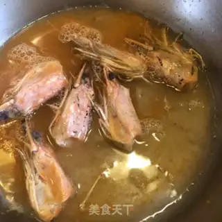 Make Shrimp fan tofu soup step 6