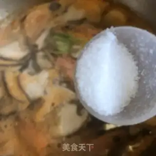 Make Shrimp fan tofu soup step 9