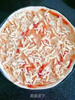 Make Lunch prawn pizza step 8