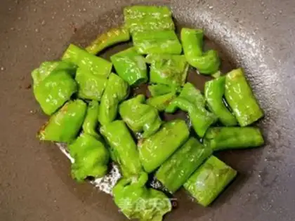 Make Skin peppers step 1