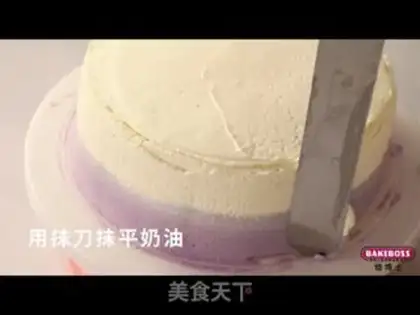 Make A berries cake step 9