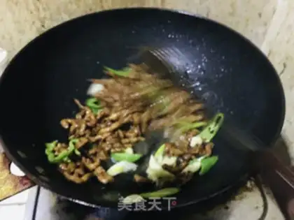 Make Green bean sprouts of veal step 5