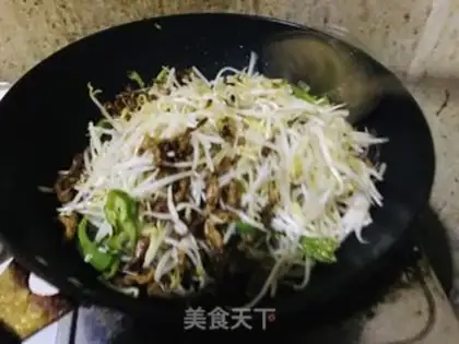 Make Green bean sprouts of veal step 7