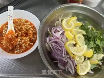 Make Lemon chicken claws step 9