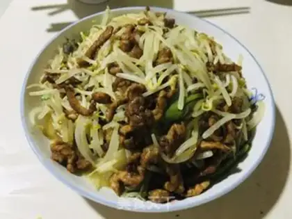 Make Green bean sprouts of veal step 9