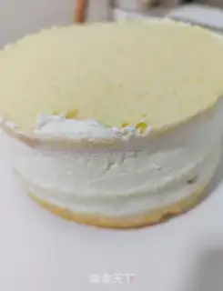 Make Strawberry cream birthday cake step 26