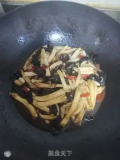 Make Fried sea mushrooms step 2