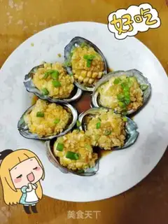 Make Fresh garlic abalone step 3