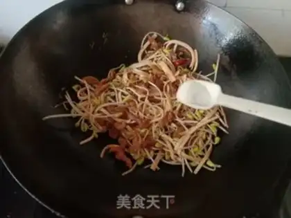 Make A thousand bean sprouts step 6